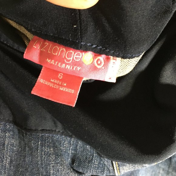 Maternity Pants Liz Lange maternity size 6 Jeans - Picture 2 of 3